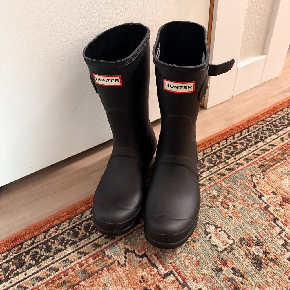 Black Hunter Rain Boots 7